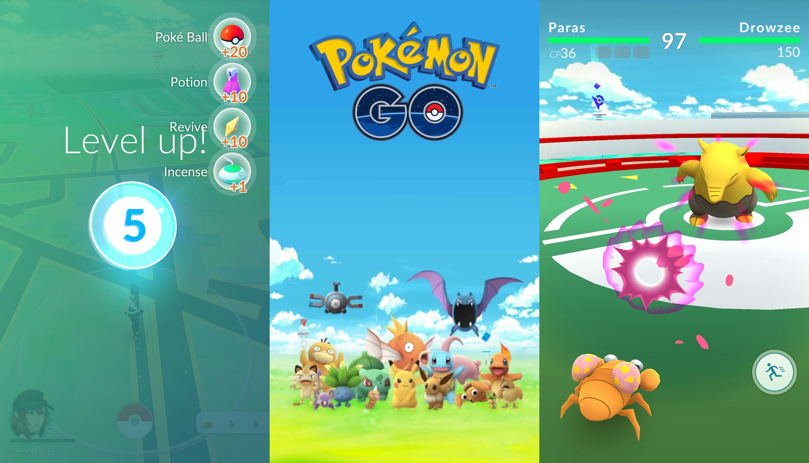 Pokemon Go Rewards, XP, and unlockable items for every level VG247